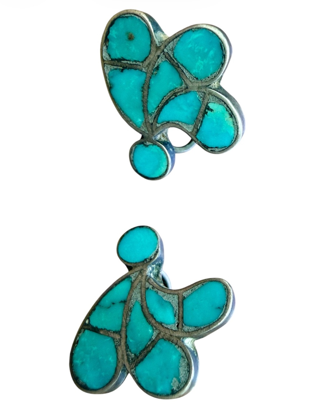 Zuni Native American earrings